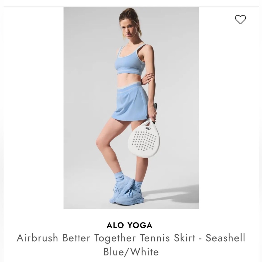 ALO Airbrush Better Together Tennis Skort